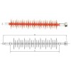 厂家供应复合绝缘子FXBW4-110/100