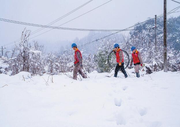 国网宣城供电公司：坚守一线勇担当 抗击冰雪保供电