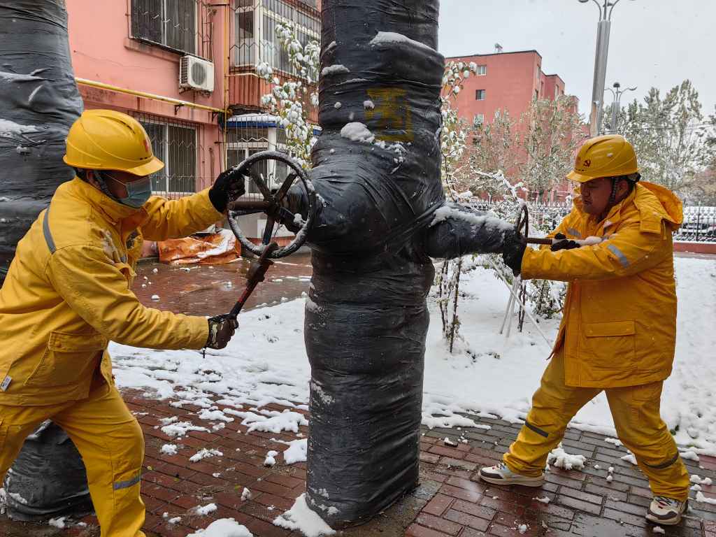 华润电力盘锦公司多举措应对暴雪极端天气