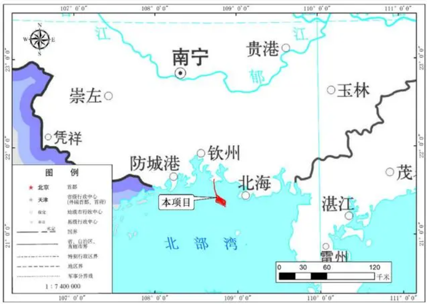 中铁大桥局中标广西钦州海上风电示范项目Ⅰ标段